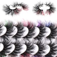 Fashion Multicolor Imitation Mink False Eyelashes 1 Set main image 2