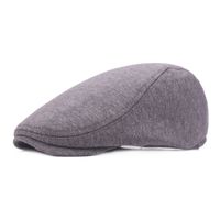 Unisex Retro Solid Color Eaveless Beret Hat sku image 6