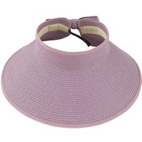 Women's Vacation Solid Color Big Eaves Straw Hat sku image 8
