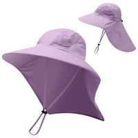 Unisex Fashion Solid Color Wide Eaves Bucket Hat main image 4
