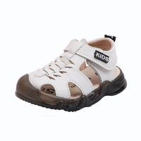 Kid's Fashion Color Block Round Toe Casual Sandals main image 6