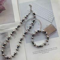 1 Piece Fashion Ball Ccb Glass Beaded Women's Necklace main image 1