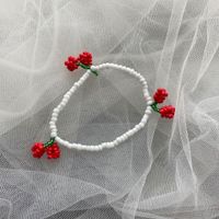 Sweet Cherry Beaded Women's Bracelets main image 4