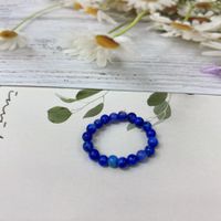 Estilo Étnico Color Sólido Cascarón Con Cuentas Mujeres Anillos sku image 3