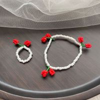 Sweet Cherry Beaded Women's Bracelets main image 3