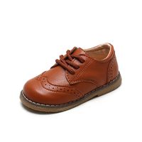 Kid's Vintage Style Solid Color Round Toe main image 5