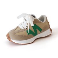 Kid's Fashion Color Block Round Toe Sneakers main image 3