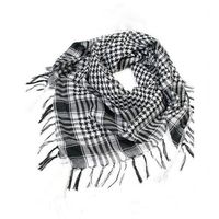 Unisex Fashion Lattice Cotton And Linen Tassel Cotton Linen Scarves sku image 3