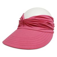 Women's Fashion Solid Color Handmade Curved Eaves Sun Hat sku image 6