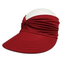 Women's Fashion Solid Color Handmade Curved Eaves Sun Hat sku image 8
