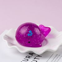 Cross-border Hot Selling Creative Transparent Gold Powder Marine Insect Animal Squeezing Toy Super Cute Decompression Big Ball Decompression Artifact sku image 4