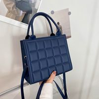 Small Pu Leather European And American Retro Square Bag main image 6