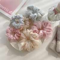 Sweet Ditsy Floral Gauze Hair Tie 1 Piece main image 2