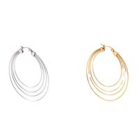 Fashion Geometric Stainless Steel Plating Earrings 1 Pair main image 3