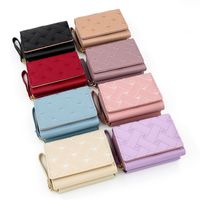 Women's Heart Shape Pu Leather Embroidery Zipper Wallets main image 6