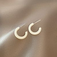 Fashion Heart Shape Flower Sterling Silver Plating Drop Earrings 1 Pair sku image 3