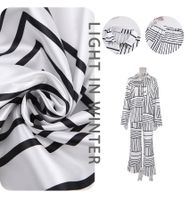 Women's Fashion Stripe Spandex Polyester Printing Pants Sets sku image 1