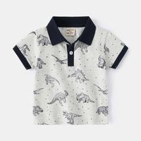 Mode Dessin Animé Impression 100% Coton T-chemises & Chemises main image 3