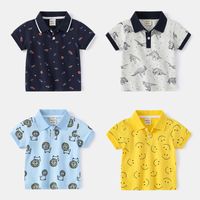Mode Dessin Animé Impression 100% Coton T-chemises & Chemises main image 1