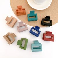 Simple Style Square Solid Color Pc Hair Claws 1 Piece main image 3