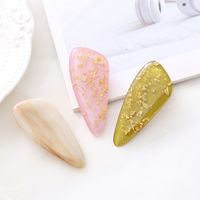 Retro Water Droplets Plastic Resin Hair Clip 1 Piece main image 1
