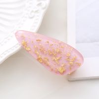 Retro Water Droplets Plastic Resin Hair Clip 1 Piece main image 4