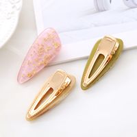 Retro Water Droplets Plastic Resin Hair Clip 1 Piece main image 2