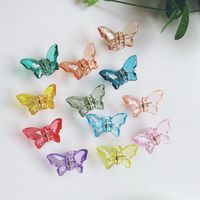 Fashion Butterfly Plastic Hair Claws 1 Piece main image 1