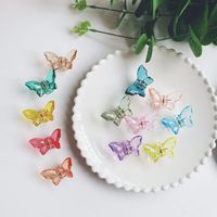 Fashion Butterfly Plastic Hair Claws 1 Piece main image 2