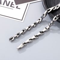 1 Piece Simple Style Geometric Stainless Steel Men's Necklace main image 7