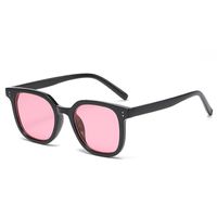 Simple Style Gradient Color Pc Square Full Frame Women's Sunglasses sku image 11