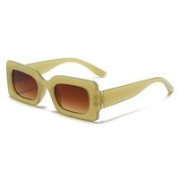 Moda Color Sólido Ordenador Personal Cuadrado Fotograma Completo Gafas De Sol Hombre sku image 8