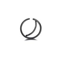 Simple Style Solid Color Stainless Steel Plating Nose Ring 1 Piece sku image 4