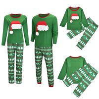 Weihnachten Mode Weihnachtsbaum Elch Drucken Baumwolle Hoodies & Pullover sku image 6