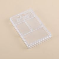 Basic Solid Color Plastic Jewelry Boxes 1 Piece sku image 9