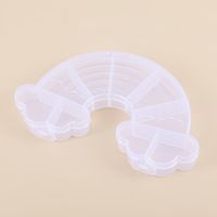 Basic Solid Color Plastic Jewelry Boxes 1 Piece sku image 8