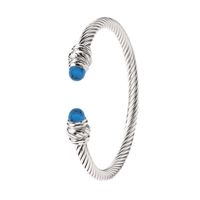 Simple Style C Shape Titanium Steel Polishing Bangle sku image 3