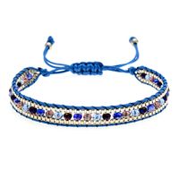 1 Piece Vacation Color Block Artificial Crystal Alloy Rope Unisex Bracelets main image 6