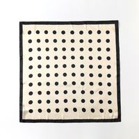 Women's Sweet Lattice Satin Silk Scarves main image 2