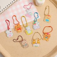 1 Piece Cute Rabbit Bear Arylic Women's Bag Pendant Keychain main image 1