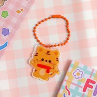 1 Piece Cute Rabbit Bear Arylic Women's Bag Pendant Keychain sku image 3
