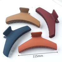 Fashion Geometric Solid Color Pc Stoving Varnish Hair Claws 1 Piece main image 2