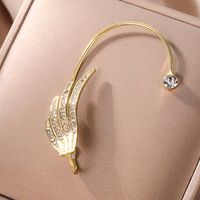 1 Piece Simple Style Wings Alloy Plating Women's Ear Clips sku image 2