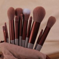 Fashion Artificial Fiber Plastic Plastic Handle Makeup Brushes main image 3