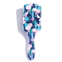 Fashion Geometric Flower Leopard Abs Hair Comb sku image 4