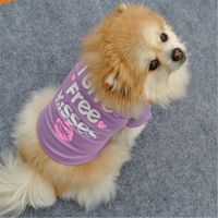 Factory Direct Sales Puppy Clothes Spring And Summer Short Sleeved T-shirt main image 5