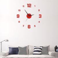 Fashion Round Arylic Wall Clock main image 4