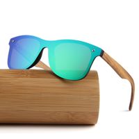 Casual Retro Fashion Solid Color Tac Square Frameless Women's Sunglasses main image 5