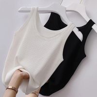 Women's Camisole Tank Tops Stripe Basic Solid Color main image 8