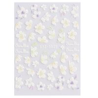 Sweet Flower Butterfly Paper Nail Decoration Accessories main image 5